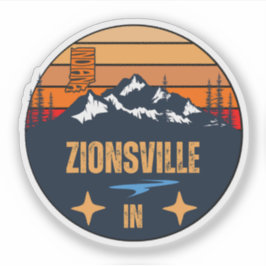 Zionsville, Indiana Aufkleber