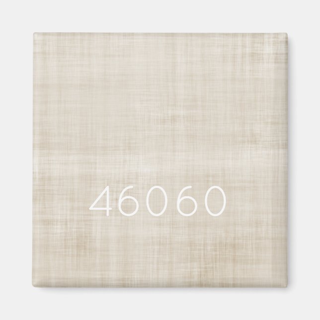 Zip-Code Neuer Zuhause-Verschieben eines Office-Ne Magnet (Vorne)