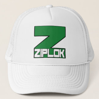 Ziplok - logo vert - casquette de camionneur