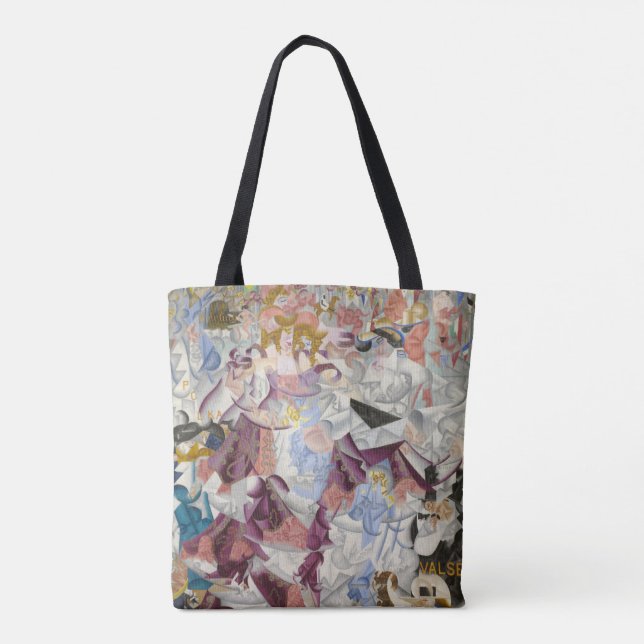 Zipper Bag Premium Quality Motif Moderne Tasche (Rückseite)