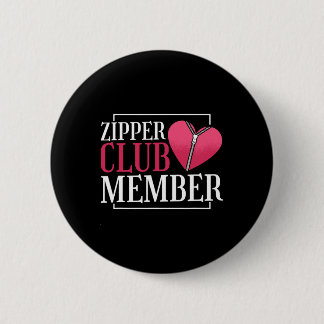 Zipper Club Mitglied Herzerkrankungen Bewusstsein Button