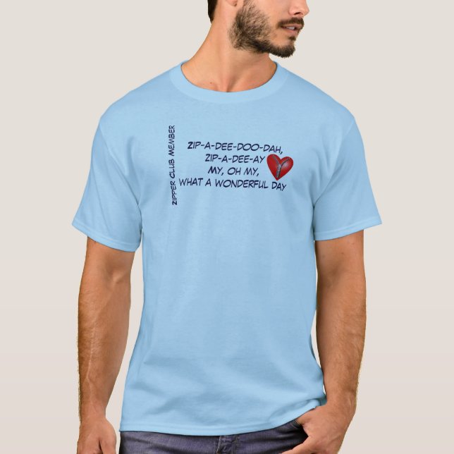 Zipper Club Mitglied T-Shirt (Vorderseite)