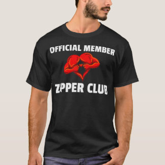 Zipper Club Offenes Herz Operation Survivor Gesche T-Shirt