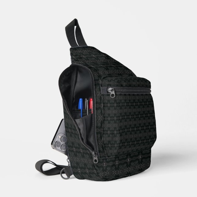 Zipper Crossbody Bag (Offen)
