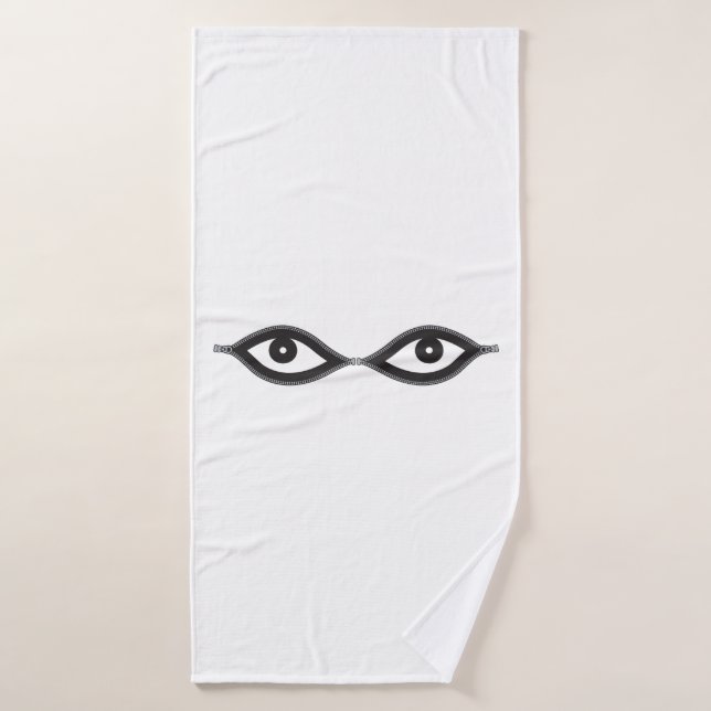 Zipper eyes (Serviette de bain)