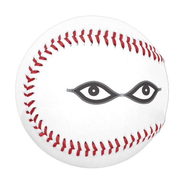 Zipper Eyes Baseball (Vorderseite Links)