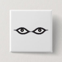 Zipper Eyes Button