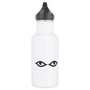 Zipper Eyes Edelstahlflasche