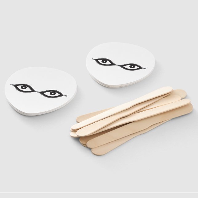 Zipper Eyes Fächer (Non-assembled)