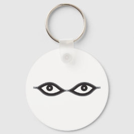 Zipper Eyes Schlüsselanhänger