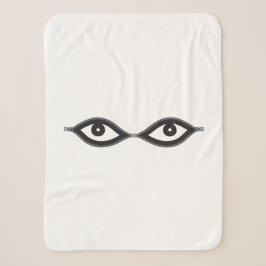 Zipper Eyes Sherpadecke