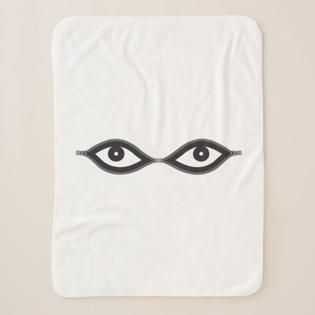 Zipper Eyes Sherpadecke (Vorderseite)