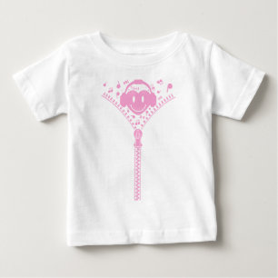 Zipper_Heart Baby T-shirt