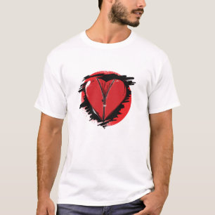 Zipper Heart T-Shirt