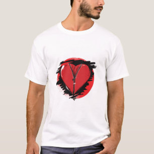 Zipper Heart T-Shirt