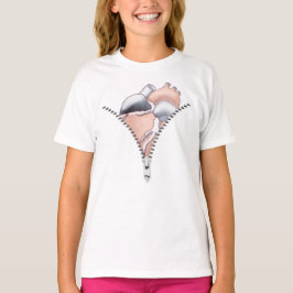 Zipper Heart T-Shirt