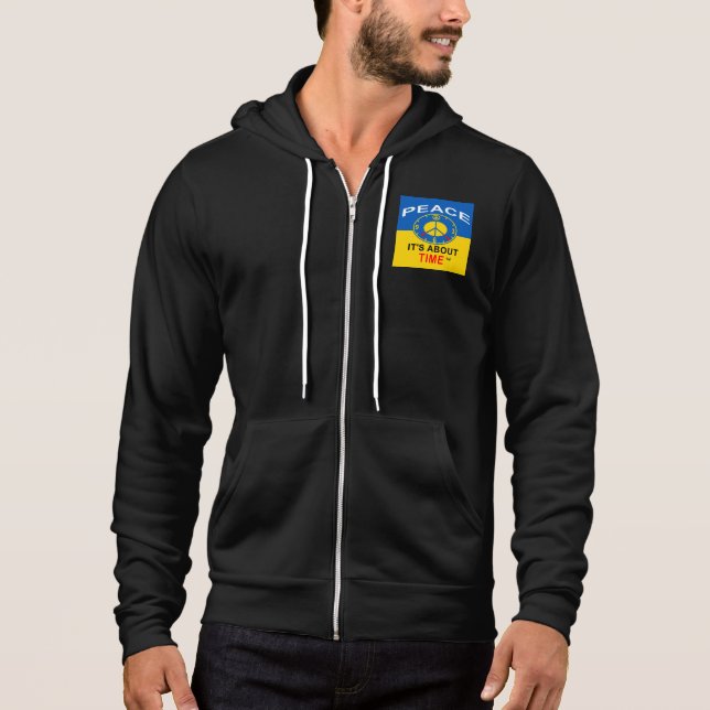 Zipper Hoodie by Bella+Canvas (Vorderseite)