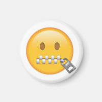 Zipper-Mouth Face - Emoji