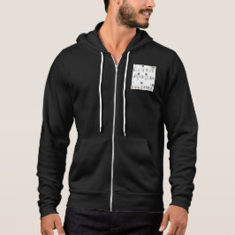 Zipperte Hoodie mit 3-Wege-Schaltdiagrammen