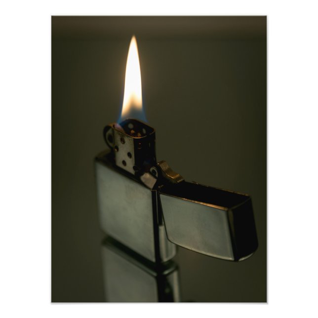 Zippo Feuerzeug. Schöne Kunst Fotodruck (Vorne)
