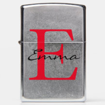 ZIPPO LIGHTER NOM PERSONNALISÉ "EMMA"