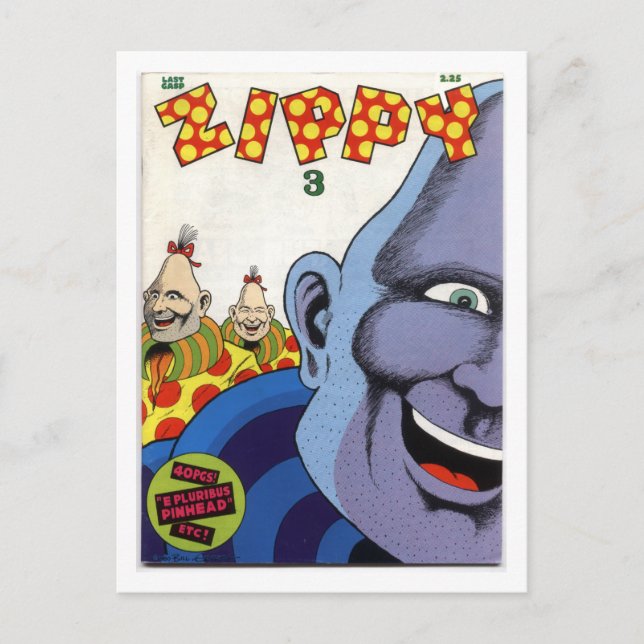 "Zippy 3", 1980 Postkarte (Vorderseite)