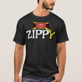 ZIPPY. Basic Dunkles T-Shirt