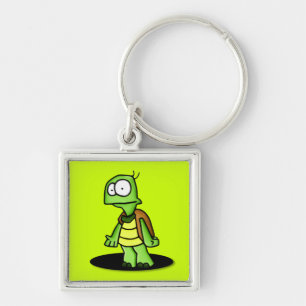 Zippy der Turtle-Schlüsselanhänger Schlüsselanhänger