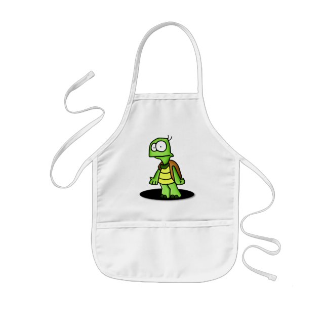 Zippy die Turtle-Schürze Kinderschürze (Vorne)