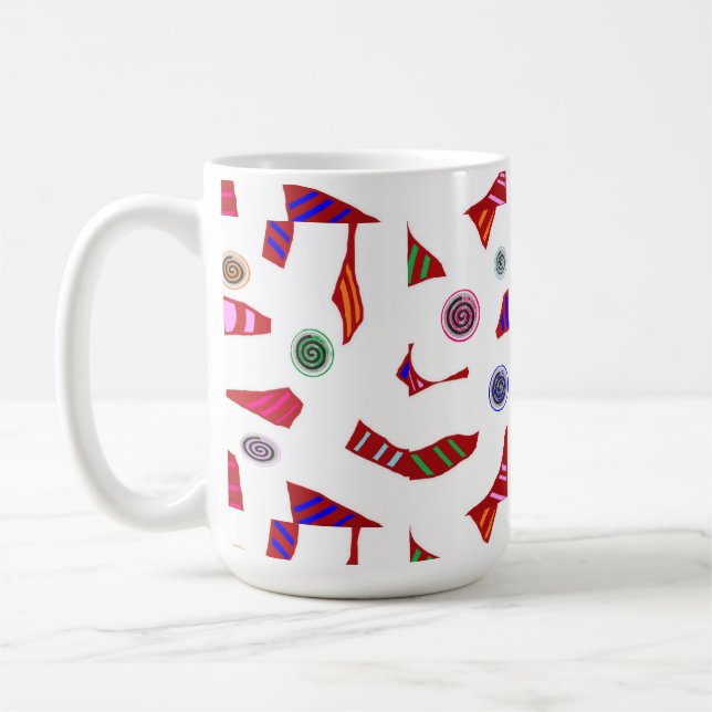 Zippy Doo Dah Muster gesehen wird nicht vergessen! Kaffeetasse (Links)