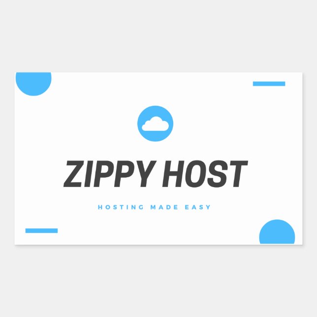 Zippy Host Sticker (Vorderseite)