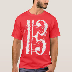 Zippy Musik Design 3 Alt-Schlüssel 1 T-Shirt