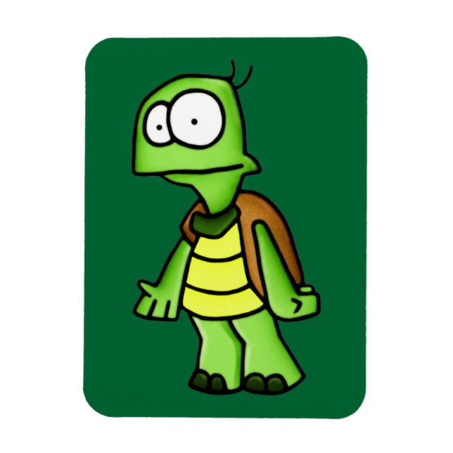 Zippy the Turtle Magnet (Vertikal)