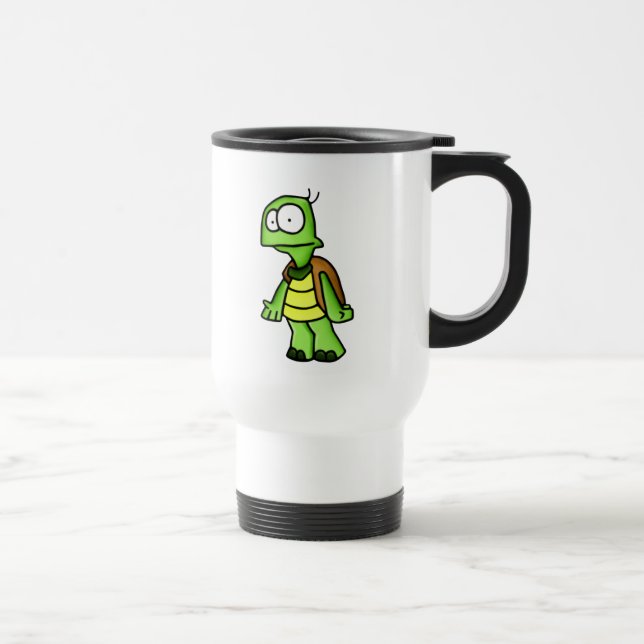 Zippy the Turtle Reisebecher (Rechts)