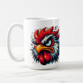 Zippy the Vivid Rooster Mug Kaffeetasse