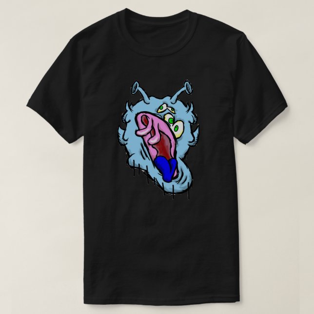 Zippy Trippy Alien Dazs Cold T-Shirt (Design vorne)