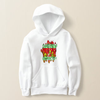 Zippy Trippy Alien Dazs Green Tooth Hoodie