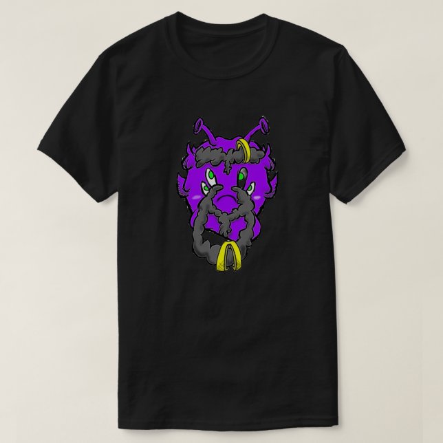 Zippy Trippy Alien Dazs Hair T-Shirt (Design vorne)