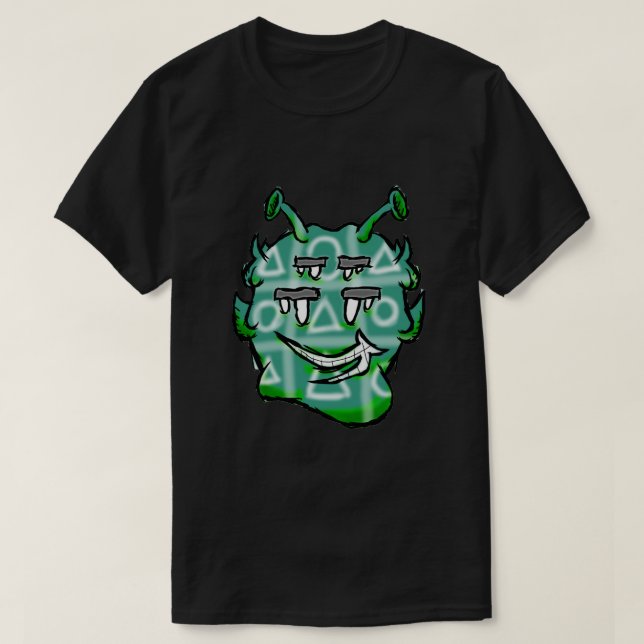 Zippy Trippy Alien Dazs XOXO T-Shirt (Design vorne)