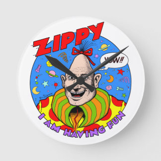 Zippy-Wall-Uhr Runde Wanduhr