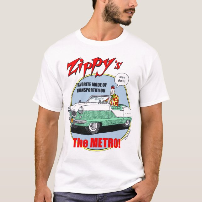 Zippys Metro T-Shirt (Vorderseite)