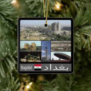 zIQ003 BAGHDAD, Irak, Naher Osten, Keramikornament
