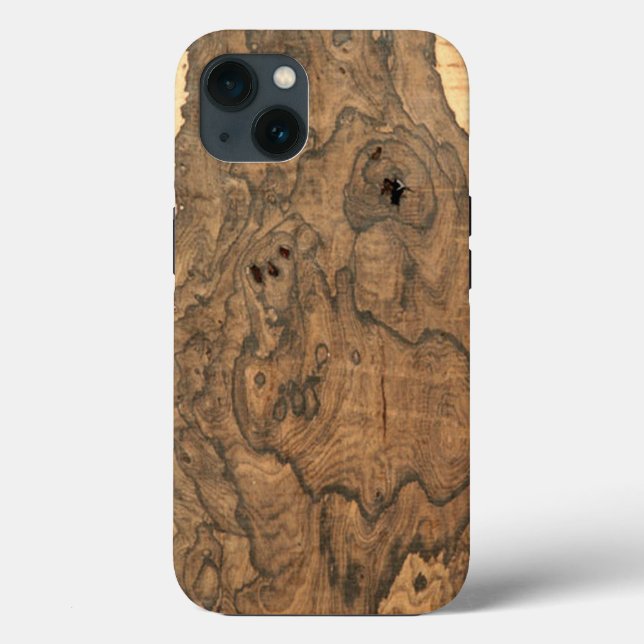 Ziricote (Imitate) fertig Case-Mate iPhone Hülle (Rückseite)