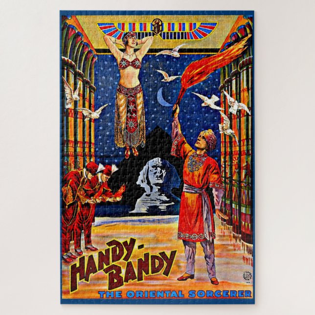 Zirka 1920 Handy-Bandy-Magier-Poster (Vertikal)