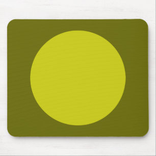 Zirkel - Bananen und Deep Olive Mousepad