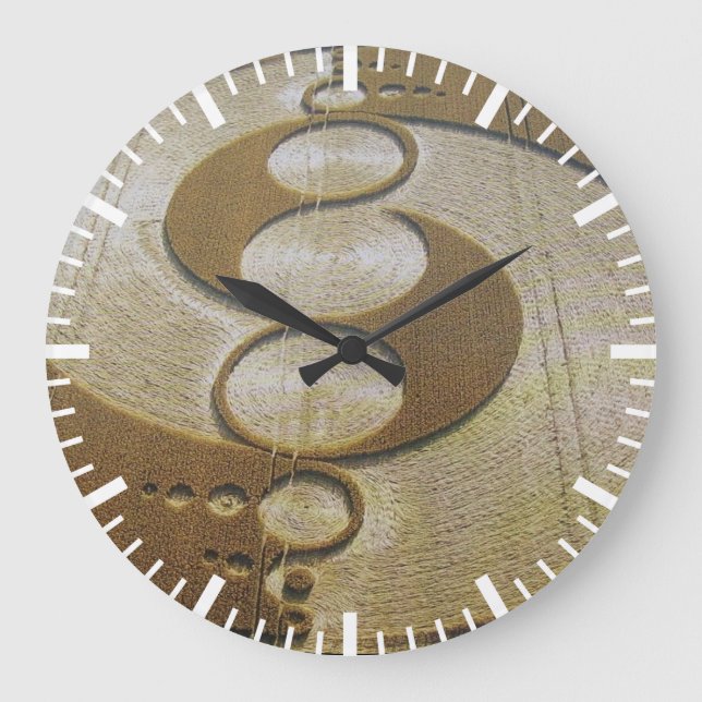 Zirkel der künstlerischen Kultur Große Wanduhr (Vorderseite)