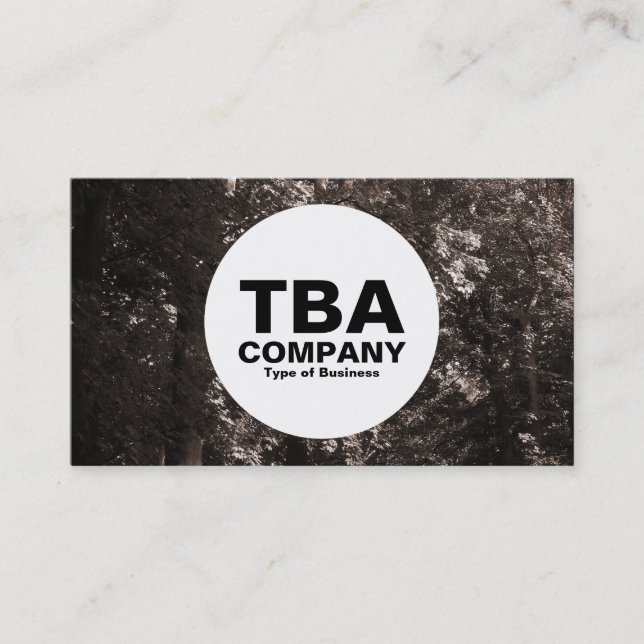 Zirkel - in den Bäumen Visitenkarte (Vorderseite)