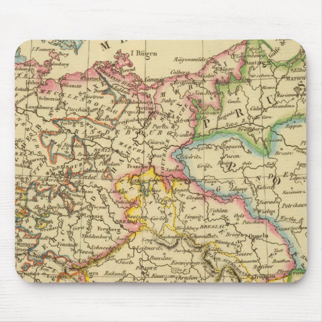 Zirkel in Deutschland bis 1789 Mousepad (Vorne)