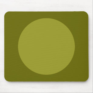 Zirkel - Olivenöl und Deep Olive Mousepad