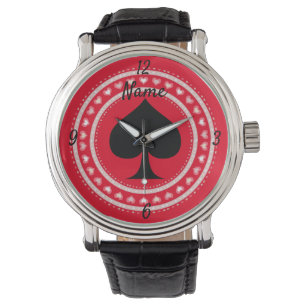 Zirkelkronen Schwarze Spades Thunder_Cove Armbanduhr